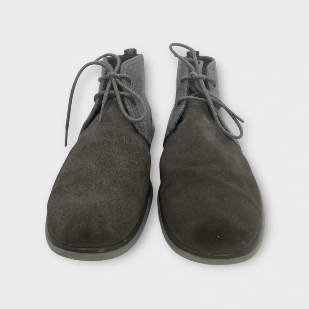 UGG‎ Freamon Men's Gray Chukka Boots Suede Side 13 Good Condition Nice!